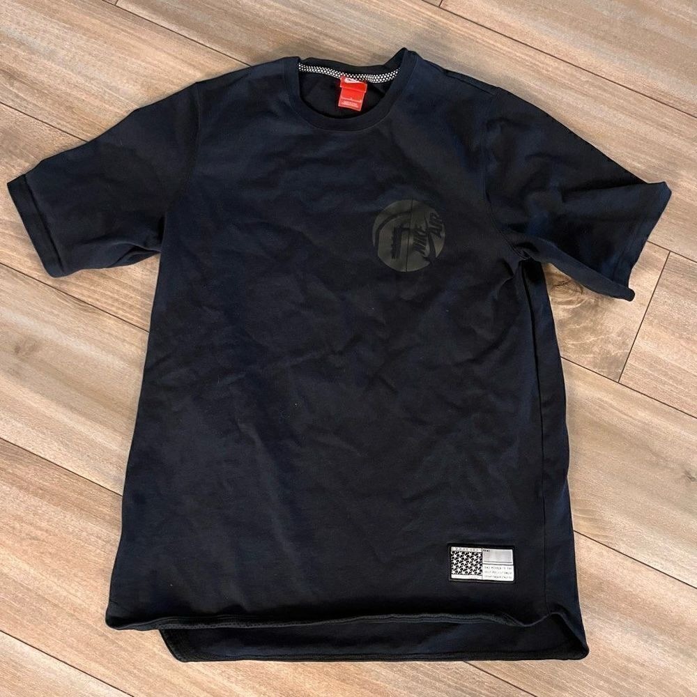 Nike Air Black‎ Athletic Casual Shirt Men Large Bin L-44